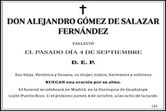 Alejandro Gómez de Salazar Fernández
